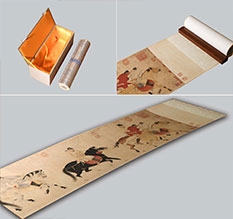 吴起馆藏书画复制博物馆书画复制服务