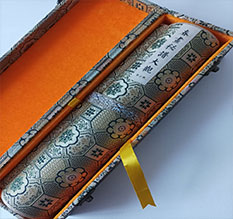 吴起书画装裱案例